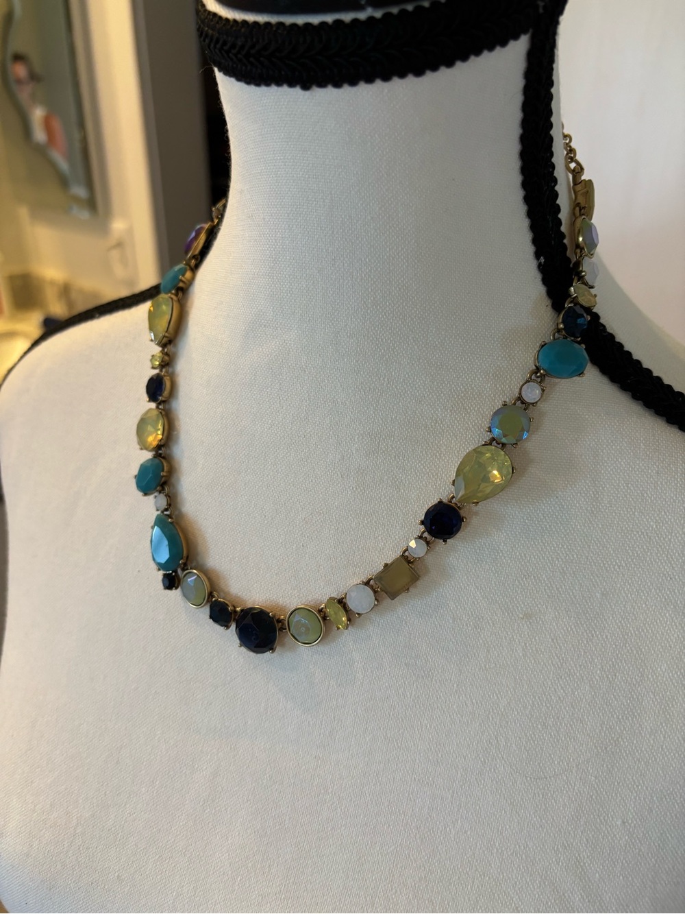 J Crew Multicolor Gemstone Necklace - Women Jewelry